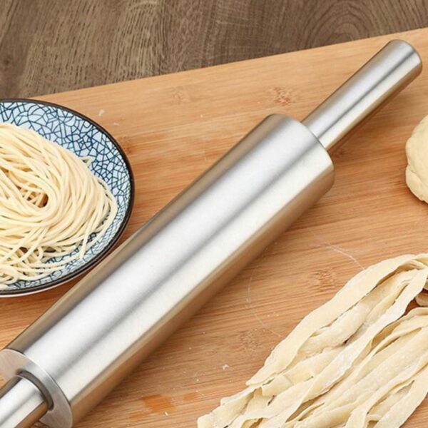 Loja Casa Canto - Rolo para Massa - Rolo para Massa Inox 45x5cm Mimo Style