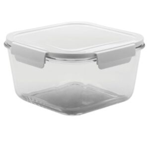 Pote de Vidro com Tampa Hermética 1,9litros 19x19x10cm Yoi