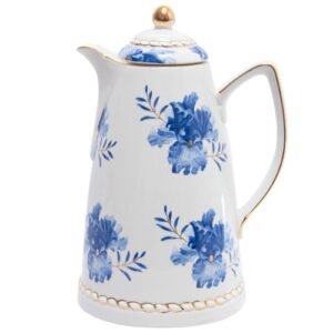 Loja Casa Canto - Garrafas Térmicas - Garrafa Térmica Porcelana 990ml Floral Wolff
