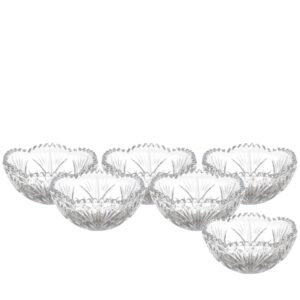 Loja Casa Canto - Saladeiras e Tigelas - Jogo Bowls Cristal Chumbo alberta 270ml 6un Lyor