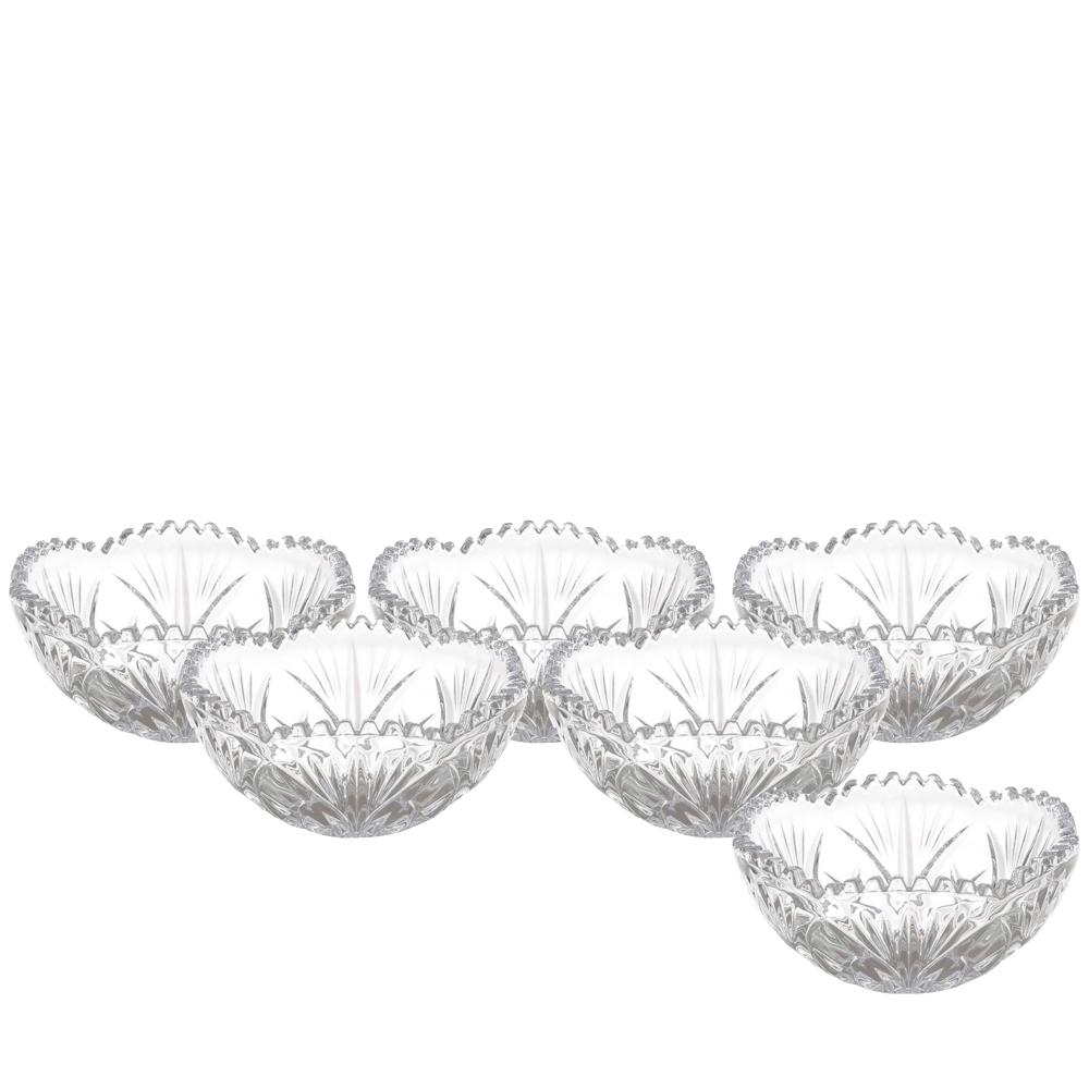 Loja Casa Canto - Saladeiras e Tigelas - Jogo Bowls Cristal Chumbo alberta 270ml 6un Lyor