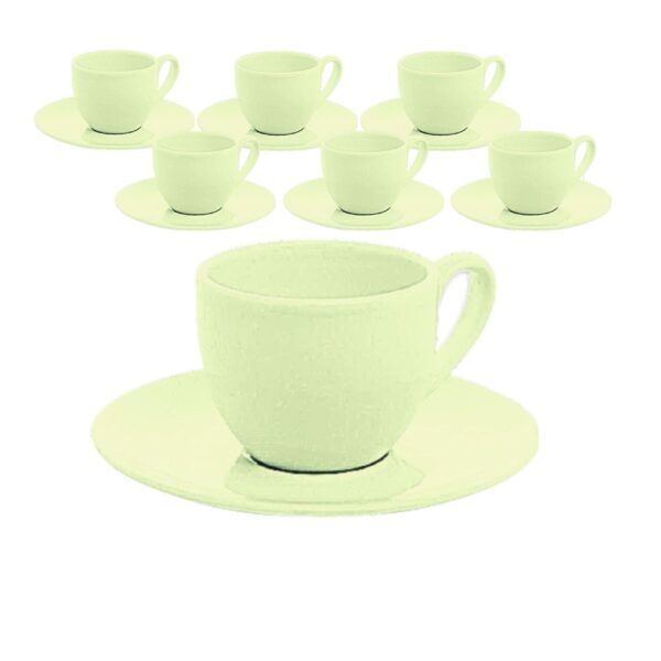 Loja Casa Canto - Xícaras para Chá - Jogo Xícaras para Cha 275ml antalia Shell 6un Bon Gourmet