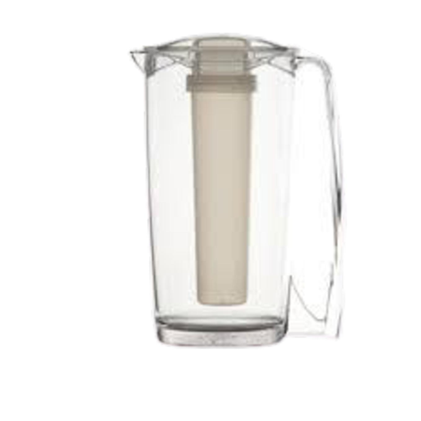 Loja Casa Canto - Jogo de Copos e Jarra - Jogo Jarra Copos acrílico Natural Martiplast