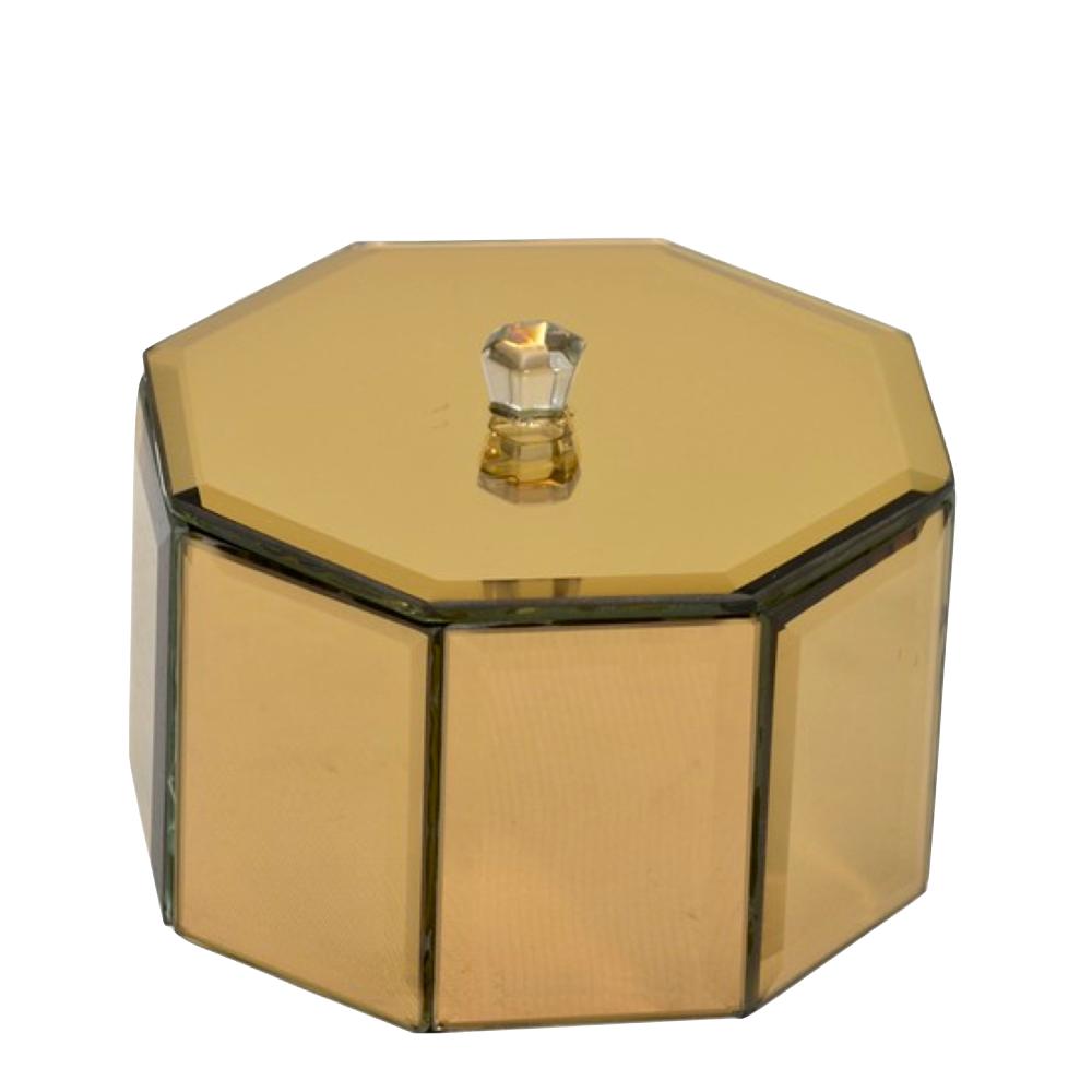 Loja Casa Canto - Porta Joias - Porta Joias Espelhado 10x10x6cm Mabruk