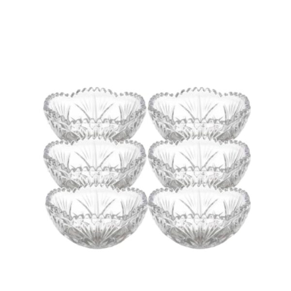 Loja Casa Canto - Saladeiras e Tigelas - Jogo Fruteira Saladeiras Cristal alberta 7un Lyor