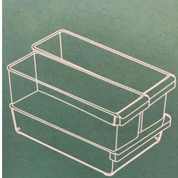 Loja Casa Canto - Caixas Organizadoras - Organizador acrilico 3pç para Geladeira armarios StorageBox