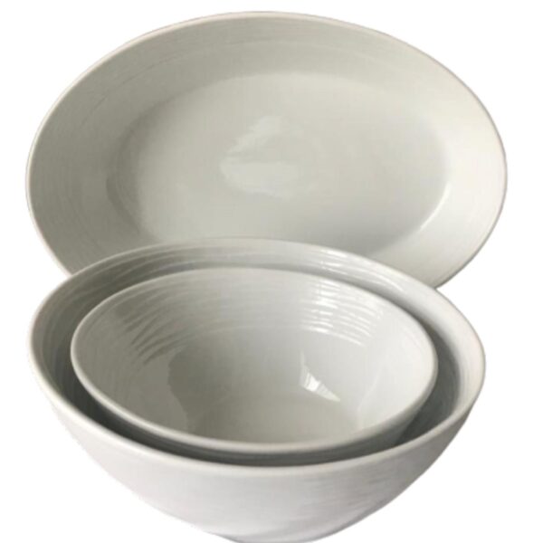 Loja Casa Canto - Saladeiras e Tigelas - Travessas Refratárias 3un Casa ambiente