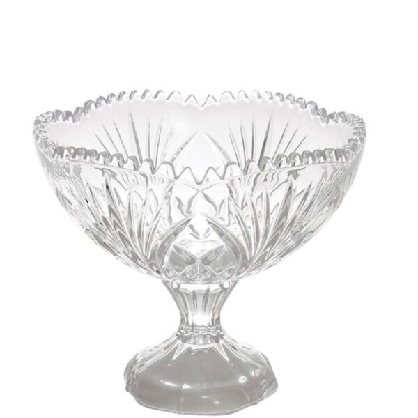 Loja Casa Canto - Fruteiras - Fruteira, Centro de Mesa Cristal com pé 22x19cm alberta