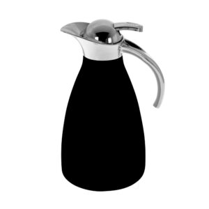 Loja Casa Canto - Garrafas Térmicas - Garrafa Térmica Preta Polida com Tampa Cromada 1,5L – Toyland