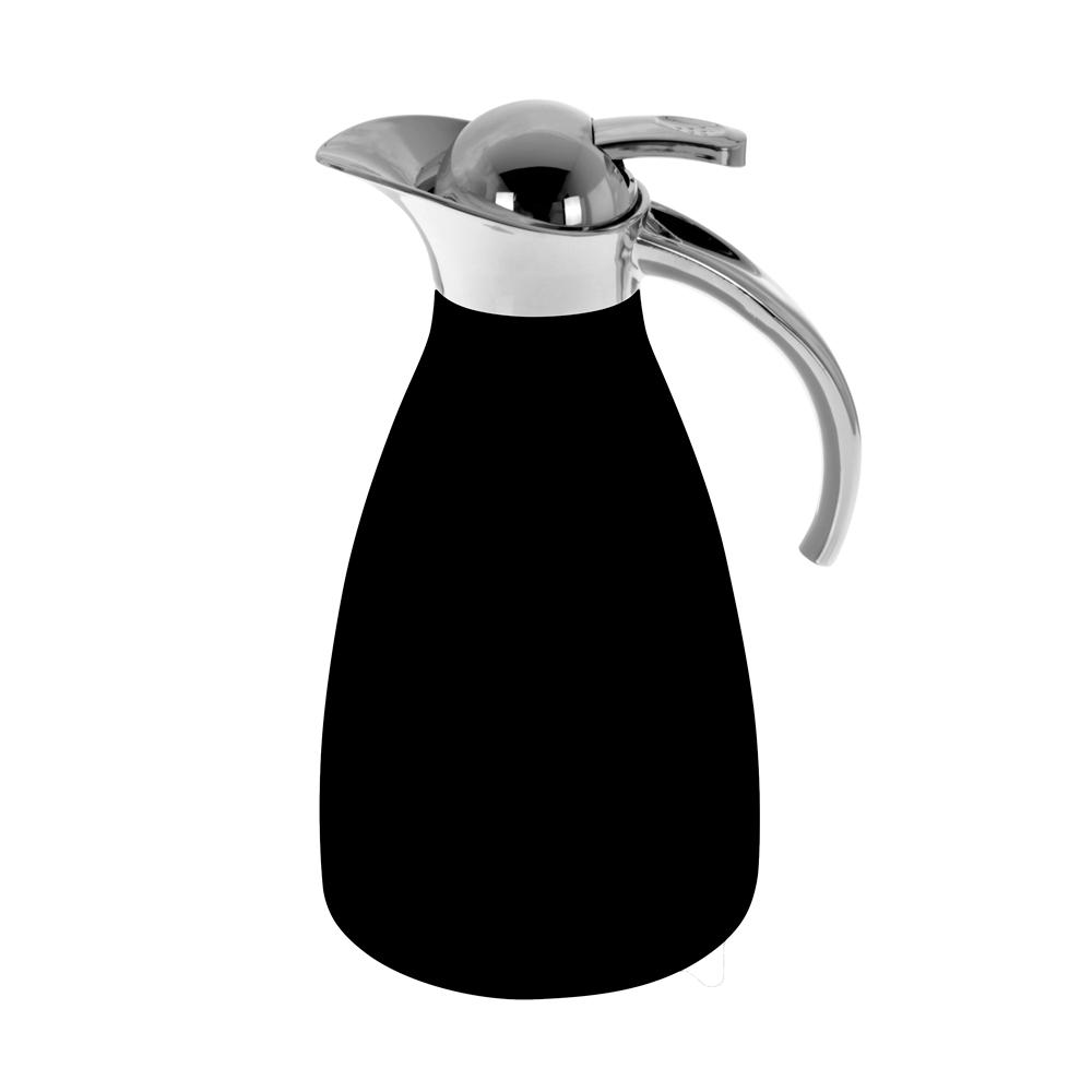 Loja Casa Canto - Garrafas Térmicas - Garrafa Térmica Preta Polida com Tampa Cromada 1,5L – Toyland