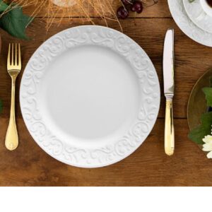 Loja Casa Canto - Aparelho de Jantar 08 pessoas - aparelho de Jantar Chá 64pç para 08 pessoas Tassel Porcelana Germer