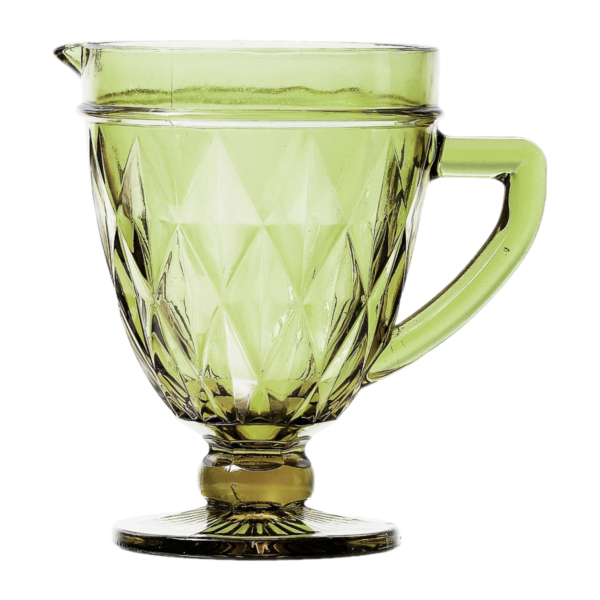 Loja Casa Canto - Jarra de Vidro - Jarra Bico abacaxi Diamond Verde 1L – Lyor