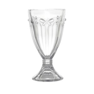 Loja Casa Canto - Taças de Vidro - Jogo Taças Borboleta Transparente 240ml 6un BonGourmet