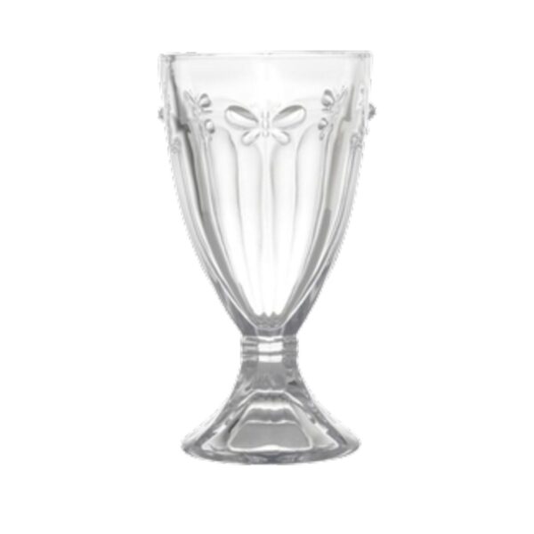 Loja Casa Canto - Taças de Vidro - Jogo Taças Borboleta Transparente 240ml 6un BonGourmet