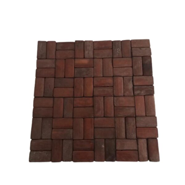 Loja Casa Canto - Descanso de Panelas - Descanso para Panela Madeira 6un 17x17cm DM Brasil