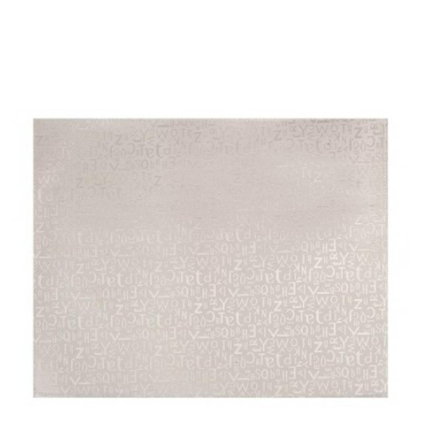 Loja Casa Canto - Americanos - Americano Gaia Letras Branco White 44x29cm 6un Copa&Cia