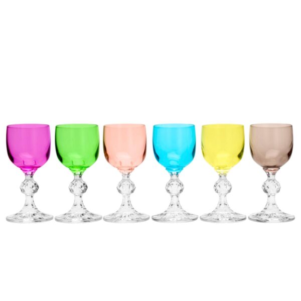 Loja Casa Canto - Taças de Cristal - Jogo Taças para Licor Cristal Klaudie 50ml 6un Wolff