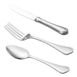 Loja Casa Canto - Faqueiro 101 peças - Faqueiro Zurich aço Inox com Estojo 101pç Wolff