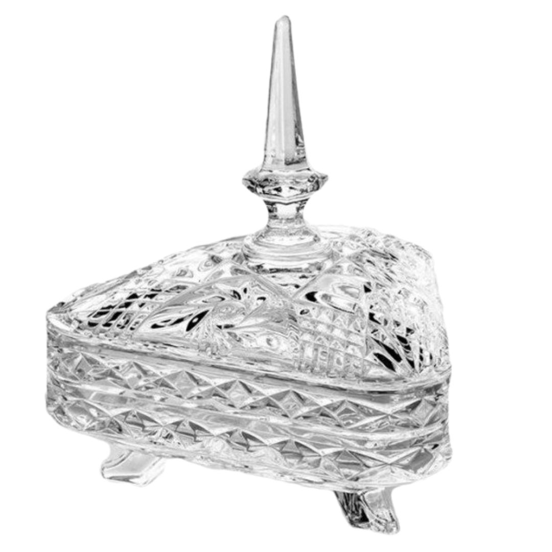 Bomboniere Triangular Cristal 22x19cm Wolff