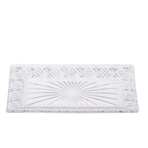 Prato Retangular Cristal Dublin Lyor