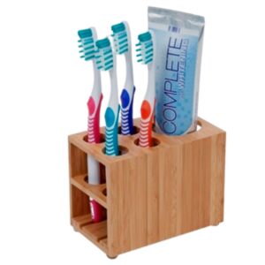 Jogo para Banheiro Porta Escova e Pasta de Dente