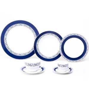 Loja Casa Canto - Aparelho de Jantar 06 pessoas - Aparelho de Jantar, Chá e Café New Bone Renaissance 42pç Lyor