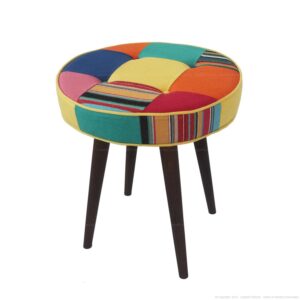 Loja Casa Canto - Banquetas - Banqueta Redonda Patcwork 45cm – Phorman