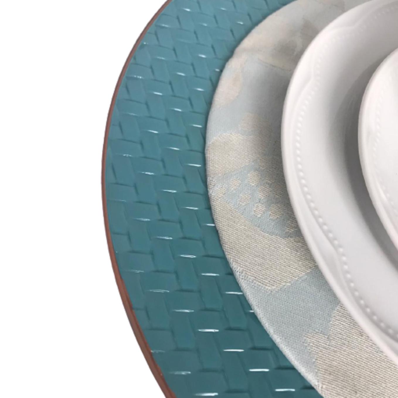 Mesa Posta para Lanche Sousplat Xícaras Cottage 24pç Porcelana Germer - Image 3