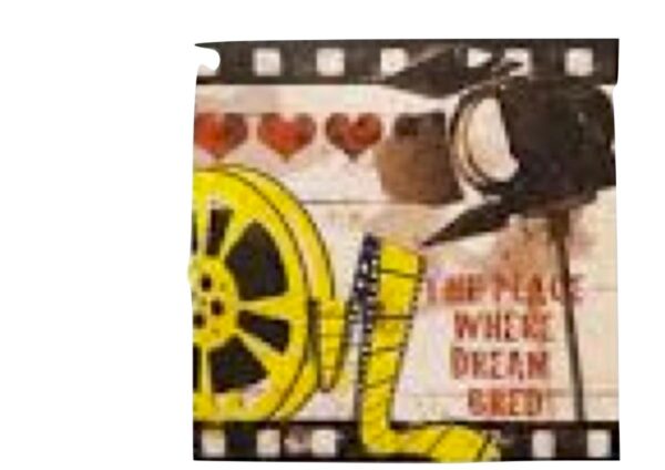 Loja Casa Canto - Quadros Decorativos - Jogo 3un Tela Impressa Cinema 40x40x3cm Goods Br