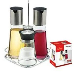 Galheteiro 5pç com Suporte  Class Home