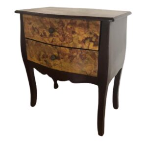 Loja Casa Canto - Cômoda Design - Comoda Gaveteiro com 2 Gavetas Madeira 60x35x70cm Vacheron