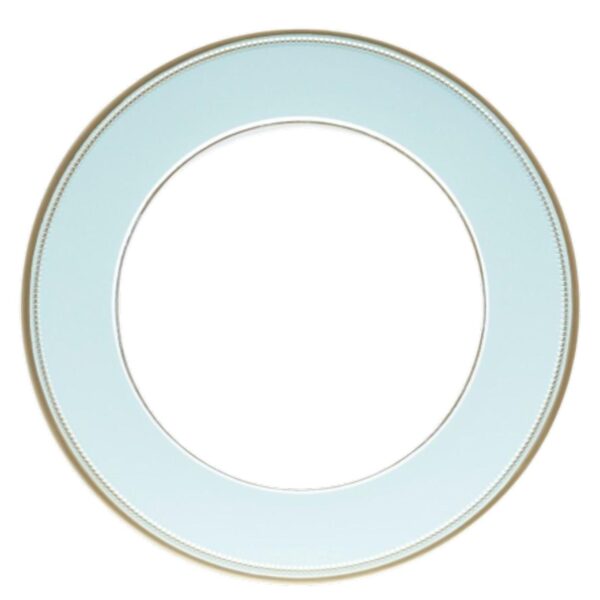 Loja Casa Canto - Sousplat - Sousplat Plástico Mint Dourado 33cm 6un Rojemac