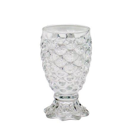 Loja Casa Canto - Taças de Vidro - Jogo Taças para Água Vidro Sodo Cálcico Pineapple 200ml 6un Lyor