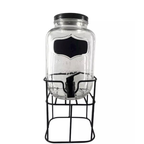 Loja Casa Canto - Suqueiras de Vidro - Suqueira Vidro 3.7L com Suporte Metal Dynaty