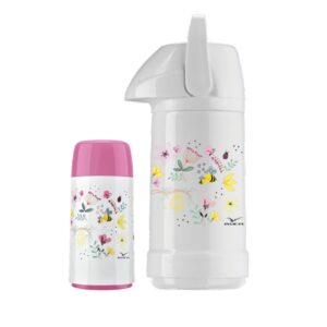 Loja Casa Canto - Garrafas Térmicas - Garrafa Térmica GLT Pressão Especial Infantil 0, 5lt Jardim Térmica Mine 2un Invicta