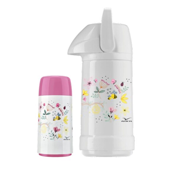 Loja Casa Canto - Garrafas Térmicas - Garrafa Térmica GLT Pressão Especial Infantil 0, 5lt Jardim Térmica Mine 2un Invicta