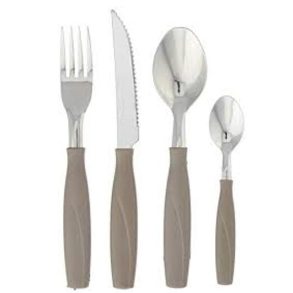 Loja Casa Canto - Faqueiro 24 peças - Faqueiro Itaparica 25pç Warm Gray Brinox