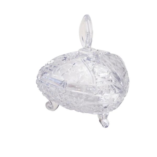 Loja Casa Canto - Bomboniere e Baleiros - Bomboniere Cristal Violeta 19x19x18cm Day Home