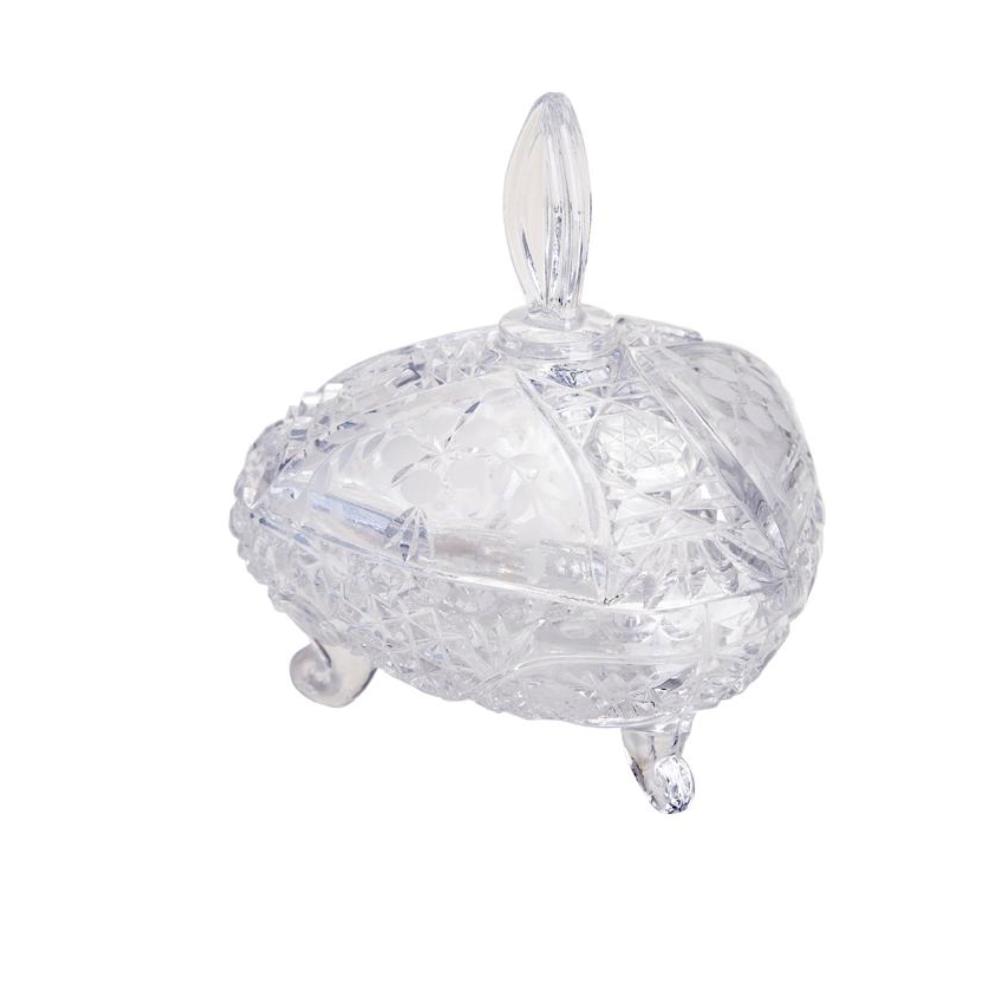 Loja Casa Canto - Bomboniere e Baleiros - Bomboniere Cristal Violeta 19x19x18cm Day Home