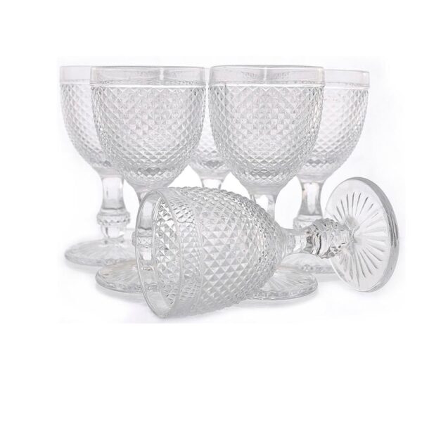 Loja Casa Canto - Taças de Vidro - Jogo 6un Taças Bico Jaca Transparente 300ml Bon Gourmet