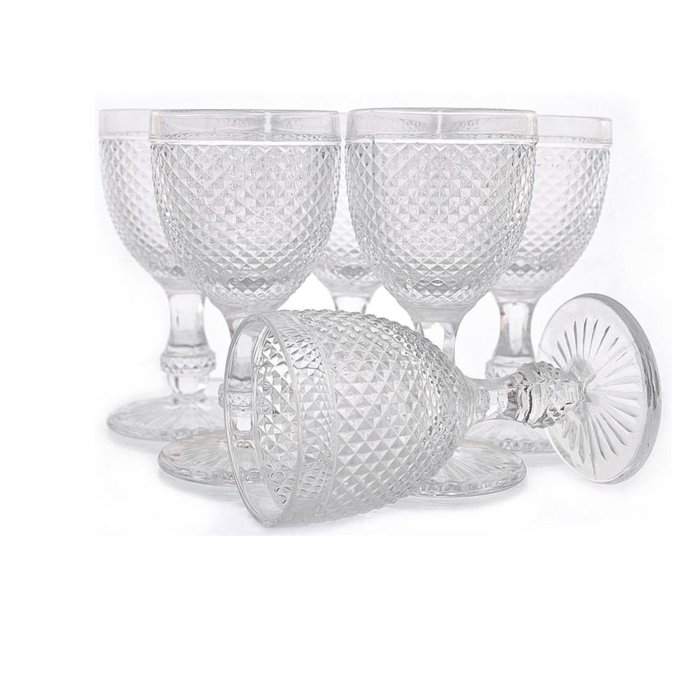 Loja Casa Canto - Taças de Vidro - Jogo 6un Taças Bico Jaca Transparente 300ml Bon Gourmet