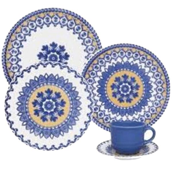 Loja Casa Canto - Aparelho de Jantar 06 pessoas - Aparelho de Jantar Chá La Carreta 30pç Oxford