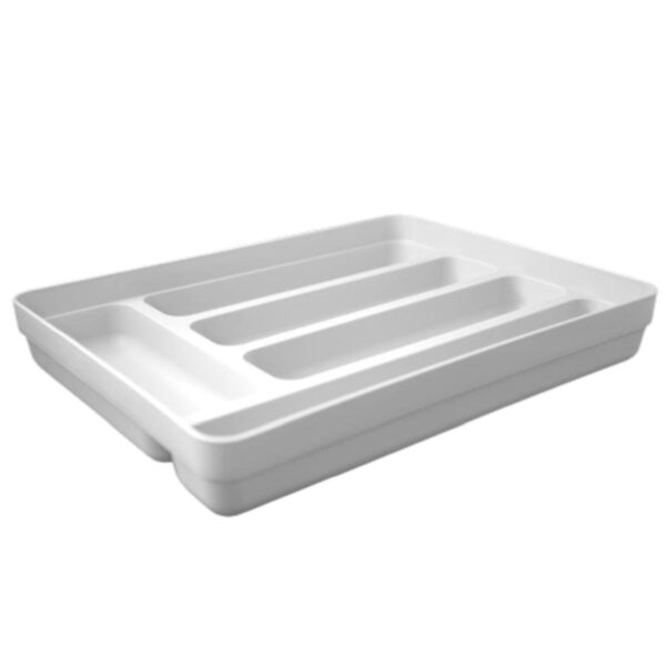 Loja Casa Canto - Porta Talheres - Jogo Organizador Talheres Utensílios Logic Plástico Branco 2un Ou