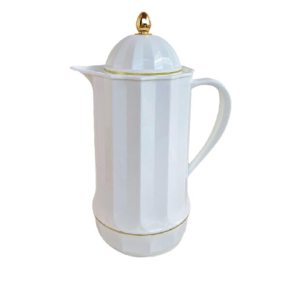 Loja Casa Canto - Garrafas Térmicas - Garrafa Térmica Plástico 1L. Genova Branca Lyor