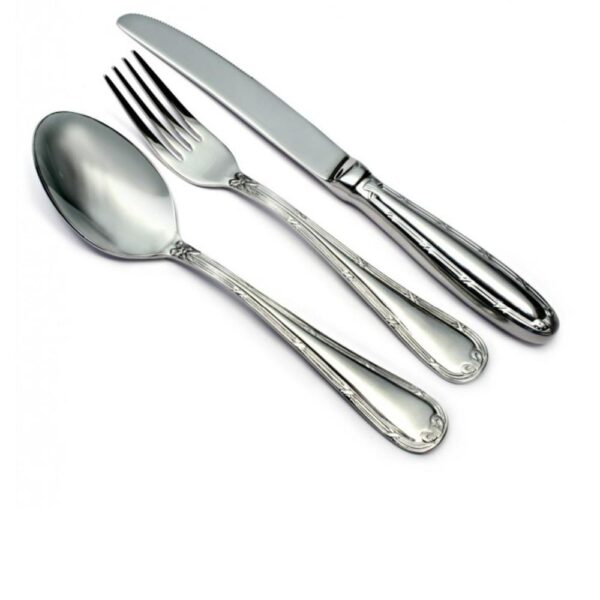 Loja Casa Canto - Faqueiro 130 peças - Faqueiro Croisé aço Inox com Estojo Madeira 130pç Wolff