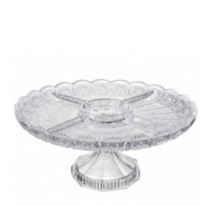 Loja Casa Canto - Petisqueiras - Petisqueira Cristal com Pé Starry 30x14cm Wolff