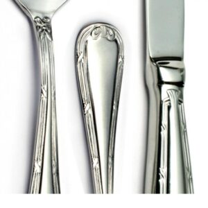 Loja Casa Canto - Faqueiro 130 peças - Faqueiro Croisé aço Inox com Estojo Madeira 130pç Wolff