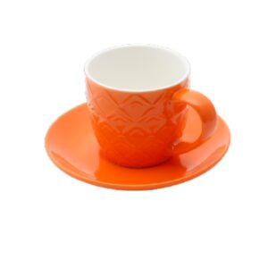 Loja Casa Canto - Xícaras para Café - Jogo Xícaras para Café Porcelana Winter Coloridas 90ml 6un Bon Gourmet