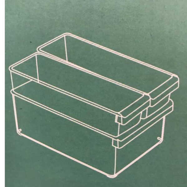 Loja Casa Canto - Caixas Organizadoras - Organizador acrilico 3pç para Geladeira armarios StorageBox