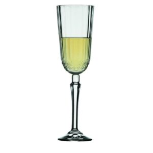 Loja Casa Canto - Taças de Vidro - Jogo Taças Diony Champanhe Vidro Cristalino da Turquia 125ml 6un Pasabache